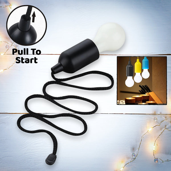 Buy LED Pull Cord Light and Get Deer Head Hook Hanger & 3-Digit Zipper Lock Free!