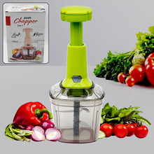 Buy 2-in-1 Manual Push Chopper (800 ml) and Get Pastry Brush Set & Vegetable Peeler FREE!