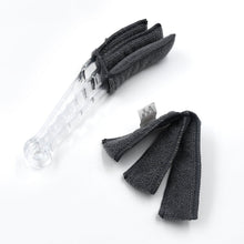 Window Blind Cleaner Brush with Microfiber Sleeves – Dusting Tool for Shutters & AC (1 Pc)