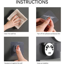 Buy Panda Soap Box & Get Foldable Hook and Toothpaste Squeezer Free!