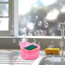 2-in-1 Double Layer Liquid Soap Dispenser with Pump & Sponge – Practical Kitchen & Hotel Sink Soap Pump Bottle (Rectangle)