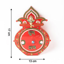 Decorative Kalash Wall Hanging with Shubh Labh (1 Pc)