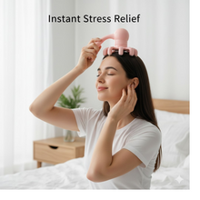 Buy Adjustable Neck & Shoulder Massager, Get Octopus Head Massager + USB Vibration Full Body Massager FREE