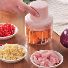 Buy Electric Mini Garlic Chopper (250 ml) and Get Rice Strainer Spoon & Vegetable / Fruit Peeler FREE!