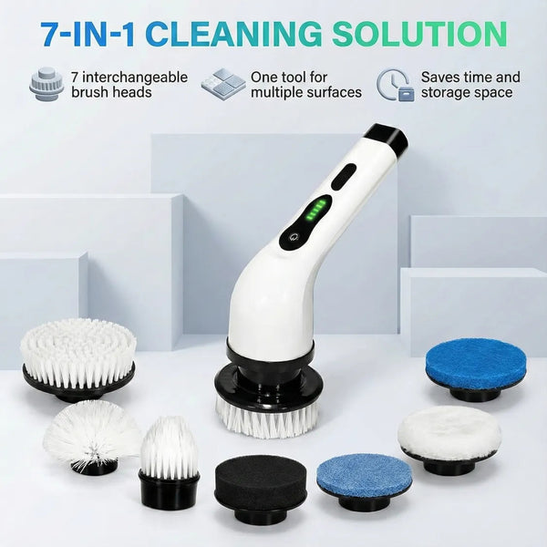 Buy Rechargeable Electric Spin Scrubber Get Faucet Purifier Filter and Bath Mat Absolutely Free!