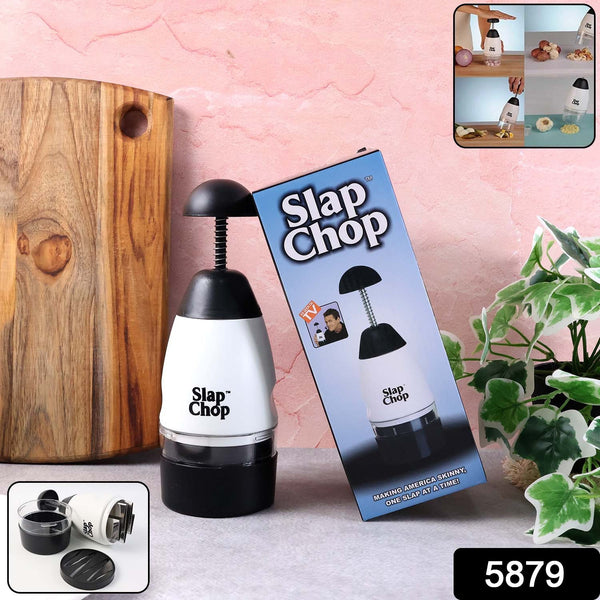 Slap Chop Hand Press Vegetable  Fruit Chopper (1 Pc)