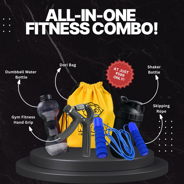5-in-1 Ultimate Fitness &amp; Workout Combo