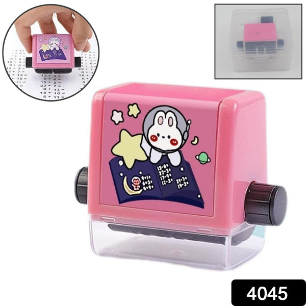 Roller Digital Teaching Stamp Addition And Subtraction Roller Stamp