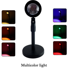 4 Colors Sunset Lamp Sunset Projection Lamp Led Night Lights