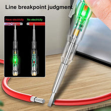 Electrical Detector Slotted Screwdriver With Small Batteries (1 Pc)