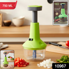 Push-down Vegetable  Fruit Chopper (B-grade  750 Ml)