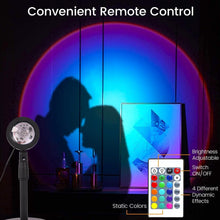 4 Colors Sunset Lamp Sunset Projection Lamp Led Night Lights