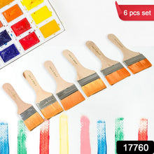Painting Brush Nylon Pine Brush Tool Board Brush Dusting Cleaning Wall Paint Brush (6 Pc Set)