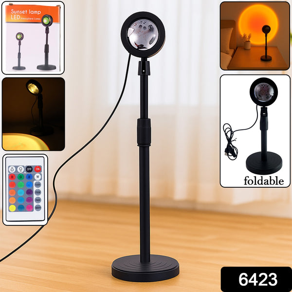 4 Colors Sunset Lamp Sunset Projection Lamp Led Night Lights
