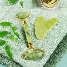 Gua Sha Stone And Anti Aging Jade Roller Massager For Face Massage Natural Face Skincare Massager  Face Roller Massager For Women  Face Shaper Jade Roller And Gua Sha Set For Glowing Skin